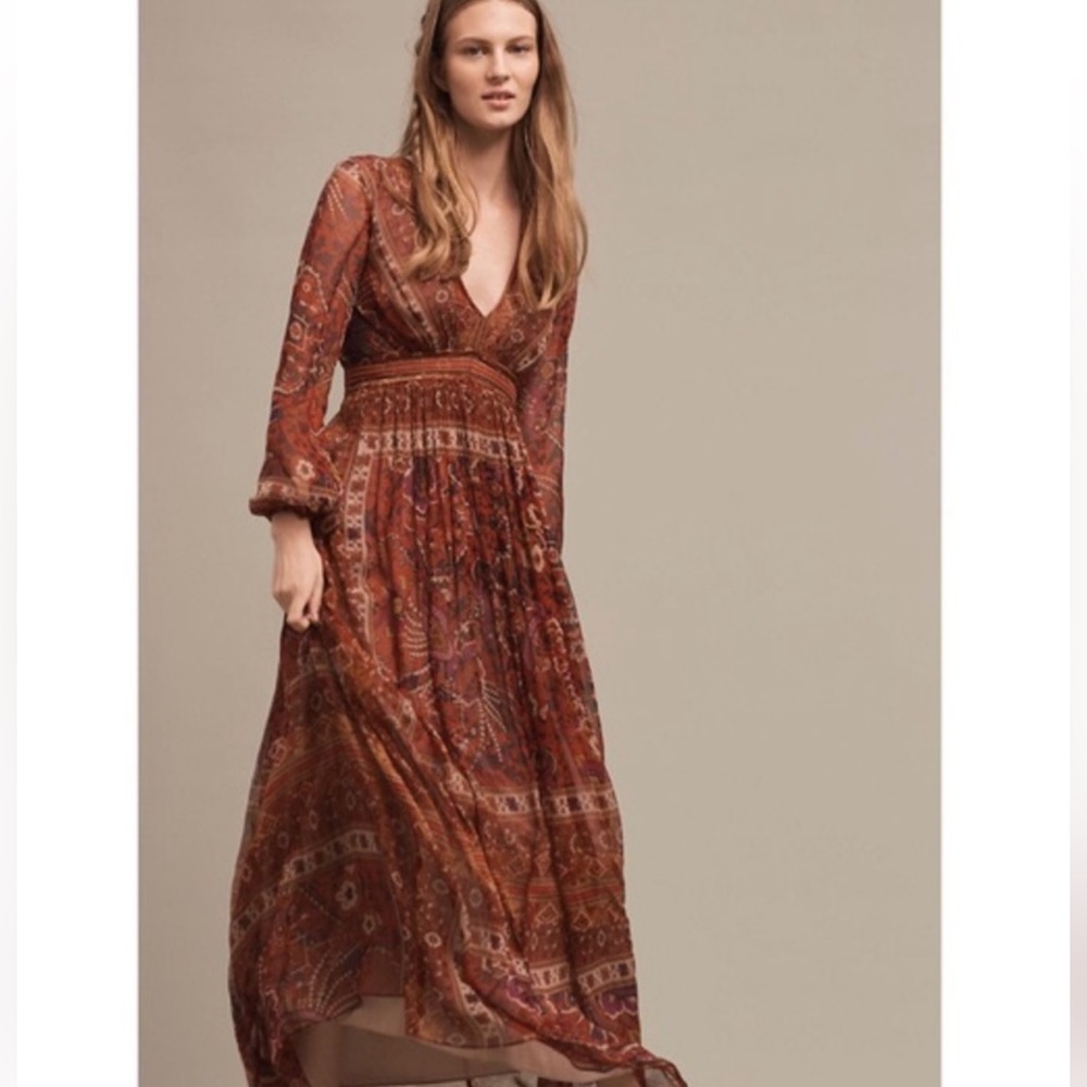 Gorgeous Ranna Gill Maxi dress for Anthropologie